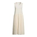 【送料無料】 ジル・サンダー レディース ワンピース トップス Midi dresses White