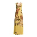 【送料無料】 アルベルタ フェレッティ レディース ワンピース トップス Maxi dresses Yellow