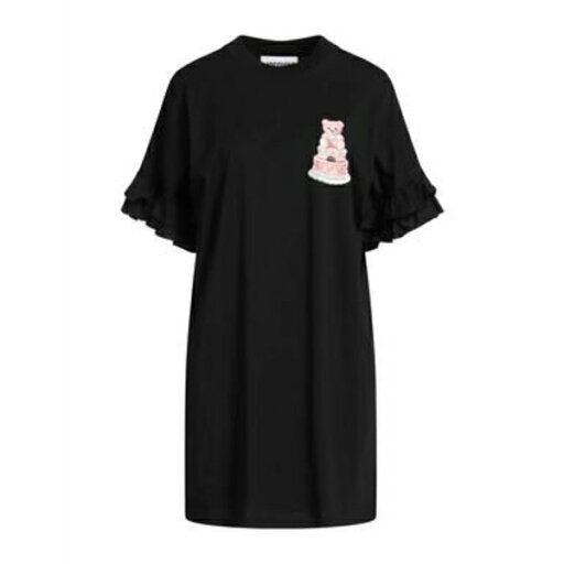 【送料無料】 モスキーノ レディース ワンピース トップス Mini dresses Black 【送料無料】 モスキーノ レディース ワンピース トップス Mini dresses Black