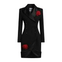 【送料無料】 モスキーノ レディース ワンピース トップス Mini dresses Black