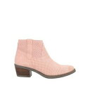 【送料無料】 カプル レディース ブーツ シューズ Ankle boots Pink