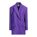【送料無料】 ヴァレンティノ ガラヴァーニ レディース ジャケット&ブルゾン アウター Blazers Purple