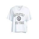 【送料無料】 スーベニアー レディース Tシャツ トップス T-shirts White(4)
