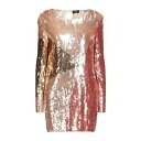【送料無料】 エリザベスフランキ レディース ワンピース トップス Mini dresses Pink