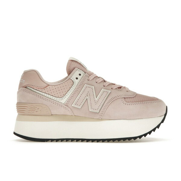 New Balance ニューバランス レディース スニーカー 【New Balance 574 Plus】 サイズ US_W_8W Pink (Women's)