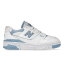 New Balance ˥塼Х ǥ ˡ New Balance 550  US_W_10.5W UNC White Dusk Blue (Women's)