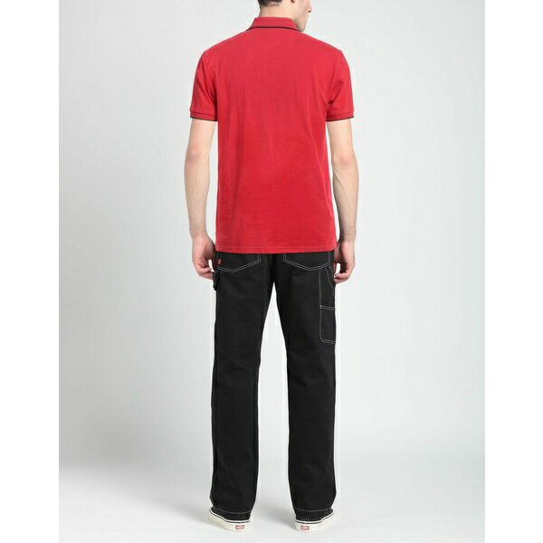 【送料無料】 ノースセール メンズ ポロシャツ トップス Polo shirts Red 3