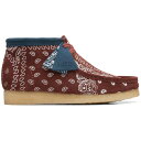 Clarks クラークス メンズ スニーカー 【Clarks Originals Wallabee Boot】 サイズ US_9(27.0cm) Brick Paisley