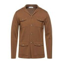 【送料無料】 フィリッポ デ ラウレンティス メンズ カーディガン アウター Cardigans Brown