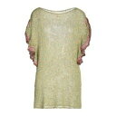 【送料無料】 セミクチュール レディース ニット&セーター アウター Sweaters Green(4)
