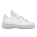 Reebok リーボック レディース スニーカー 【Reebok Club C Cardi B】 サイズ US_7W(24cm) Footwear White (Women's)