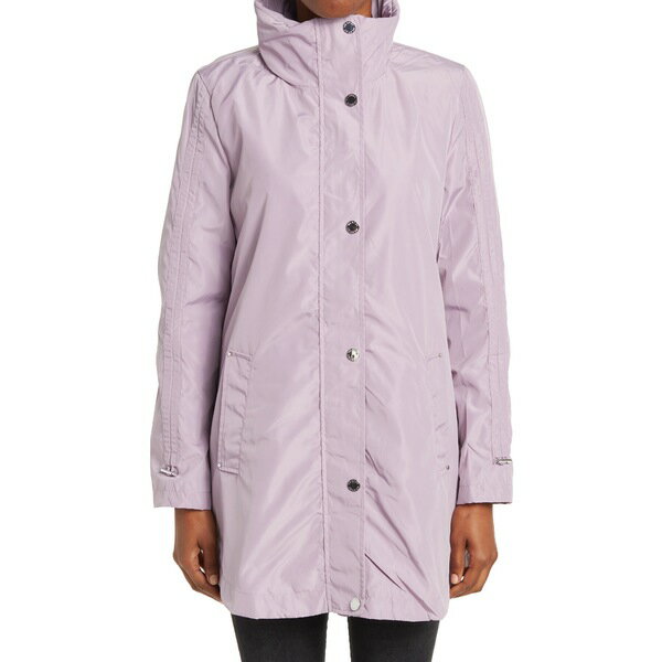 【ヴィアスピ】 ヴィアスピガ レディース コート アウター Packable Hooded Raincoat Lilac：asty けまで
