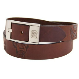 エーグルウィング メンズ ベルト アクセサリー North Carolina State Wolfpack Brandish Leather Belt Brown