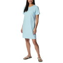 コロンビア レディース ワンピース トップス Women's Park Cotton T-Shirt Dress Spring Blue