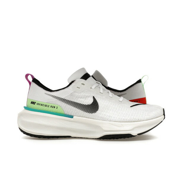 Nike ナイキ メンズ スニーカー 【Nike ZoomX Invincible Run 3 SE White Black Picante Red Lime Blast】 サイズ US_7.5(25.5cm) White/Black-Lime Blast-Blue Lightning-Picante Red-Fuchsia Dream(4)