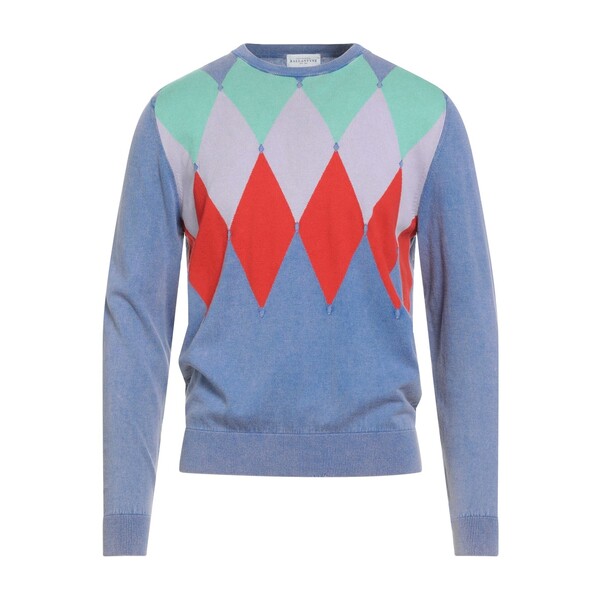 【送料無料】 バランタイン メンズ ニット&セーター アウター Sweaters Blue