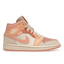 Jordan ジョーダン レディース スニーカー 【Jordan 1 Mid】 サイズ US_8.5W(25.5cm) Apricot Orange (Women's)