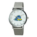 W[fB Y rv ANZT[ Delaware Fightin' Blue Hens Plexus Stainless Steel Watch -