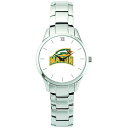 ジャーディン レディース 腕時計 アクセサリー George Mason Patriots Women's Stainless Steel Bracelet Wristwatch -