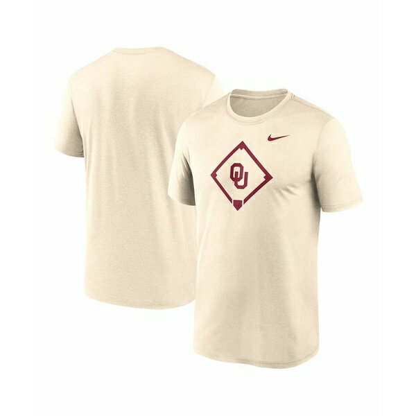 ナイキ メンズ シャツ トップス Men's Cream Oklahoma Sooners Legend Baseball Icon Performance T-Shirt Cream