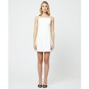 フレンチコネクション レディース ワンピース トップス Women's Whisper Double-Strap Mini Dress Summer White