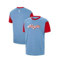ナイキ メンズ シャツ トップス Men's Light Blue Memphis Grizzlies 2024/25 City Edition Courtside Color Block T-Shirt Light Blue(4)