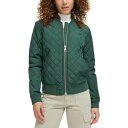 リーバイス レディース ジャケット&ブルゾン アウター Women's Diamond Quilted Casual Bomber Jacket, XS - 4...