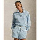 ラルフローレン レディース パーカー・スウェットシャツ アウター Women's Lightweight Fleece Long-Sleeve Polo Swe...