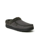 ディアフォームズ メンズ サンダル シューズ Men's Microsuede Moccasin Toe House Shoe Clog Slipper Pav...