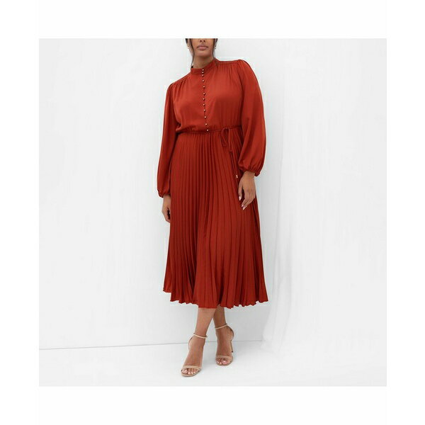 シティーシック レディース ワンピース トップス Plus Size Oasis Dress Cinnamon