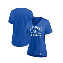 ファナティクス レディース カットソー トップス Women's Royal Kentucky Wildcats True Classics Slub Flow...