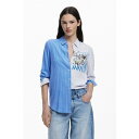 デジグアル レディース カットソー トップス Women's Perfect RIde shirt Light blue