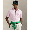 ラルフローレン メンズ シャツ トップス Men's Oxford Mesh Polo Shirt Garden Pink/White(4)