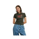 コットンオン レディース カットソー トップス Women's Fitted Lcn Graphic Longline Tee Lcn br guns n roses barbwire rose /(4)