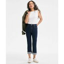 スタイルアンドコー レディース デニムパンツ ボトムス Women's High-Rise Cuffed Capri Jeans, Exclusively at...