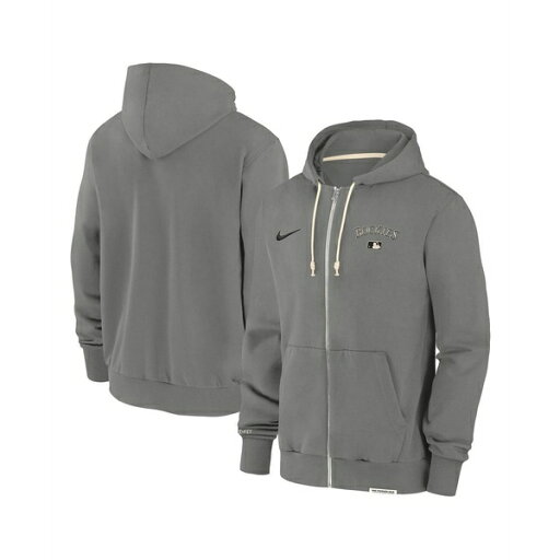 ナイキ メンズ パーカー・スウェットシャツ アウター Men's Charcoal Colorado Rockies Authentic Collection Travel Performance Full-Zip Hoodie Charcoal ナイキ メンズ パーカー・スウェットシャツ アウター Men's Charcoal Colorado Rockies Authentic Collection Travel Performance Full-Zip Hoodie Charcoal