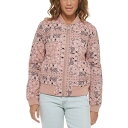 リーバイス レディース ジャケット&ブルゾン アウター Women's Diamond Quilted Casual Bomber Jacket, XS - 4...