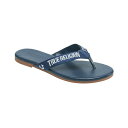 トゥルーレリジョン レディース サンダル シューズ Ladies Doja Logo Thong Sandal Blue