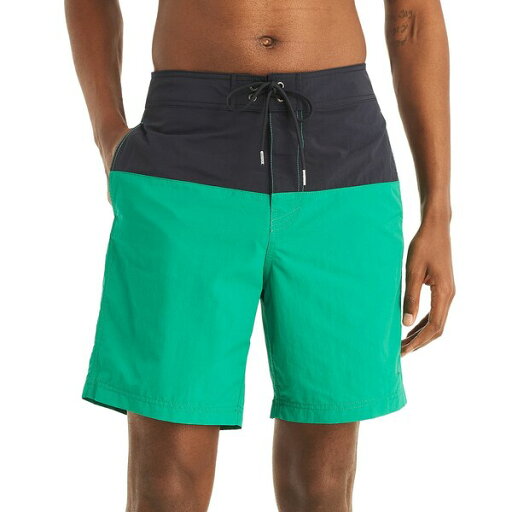 ナウティカ メンズ カジュアルパンツ ボトムス Men's Colorblocked Board Shorts Navy ナウティカ メンズ カジュアルパンツ ボトムス Men's Colorblocked Board Shorts Navy