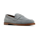 テッドベーカー メンズ スリッポン・ローファー シューズ Men's Parliament Penny Loafer Blue mist