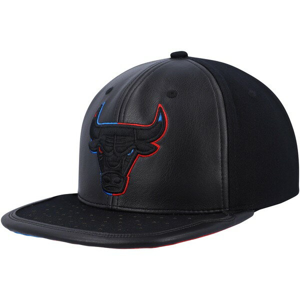 ミッチェル＆ネス ミッチェル&ネス メンズ 帽子 アクセサリー Chicago Bulls Mitchell & Ness Day One Snapback Hat Black