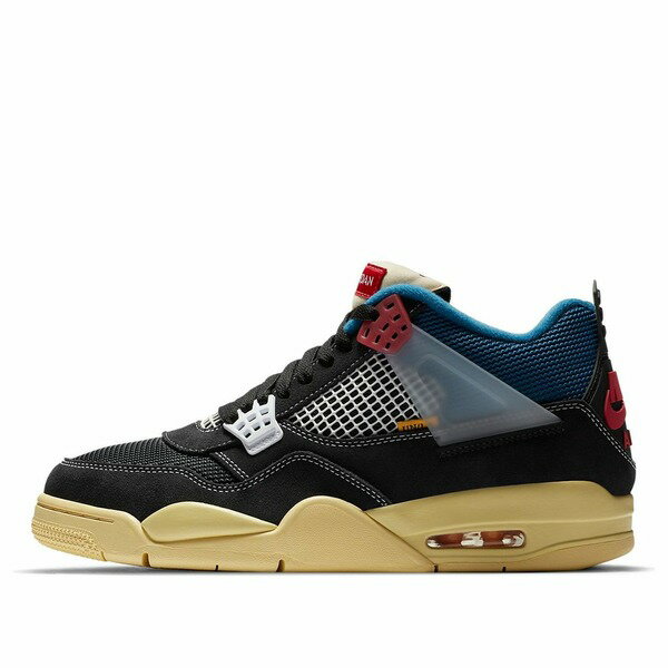Air Jordan ジョーダン メンズ スニーカー 【Air Jordan 4 Retro x Union LA 'Off Noir' DC9533-001】...