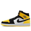 Air Jordan ジョーダン メンズ スニーカー 【Air Jordan 1 Mid SE 'Yellow Toe' 852542-071】 サイズ US_7(25.0cm)(4)