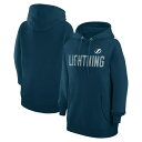 yz J[oNX fB[X p[J[EXEFbgVc AE^[ Tampa Bay Lightning GIII 4Her by Carl Banks Women's Dot Print Pullover Hoodie Navy