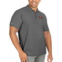 【送料無料】 アンティグア メンズ ポロシャツ トップス San Francisco 49ers Antigua Big & Tall Legacy Pique Polo Charcoal