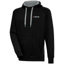 【送料無料】 アンティグア メンズ パーカー・スウェットシャツ アウター NASCAR Antigua Victory Pullover Hoodie Black