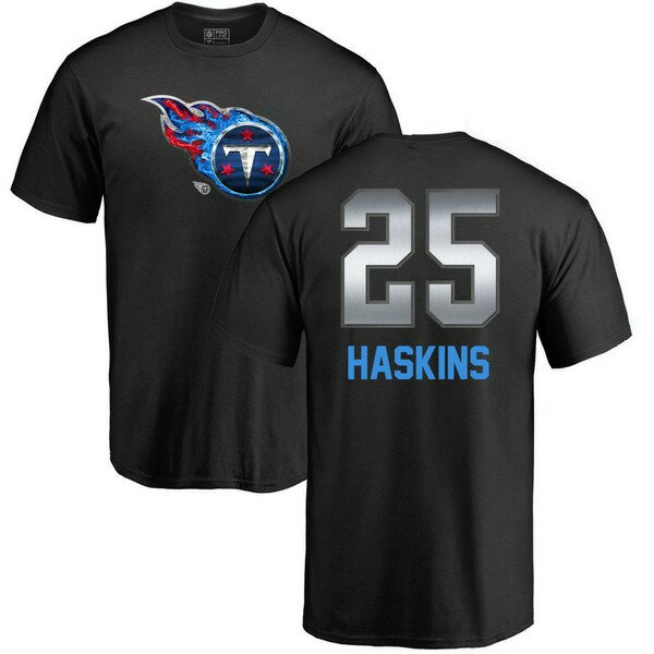եʥƥ  T ȥåץ Tennessee Titans NFL Pro Line by Fanatics Branded Personalized Midnight Mascot TShirt Black