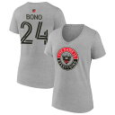 yz t@ieBNX fB[X TVc gbvX D.C. United Fanatics Branded Women's The Game Is Everything Personalized Any Name & Number VNeck TShirt Heather Gray