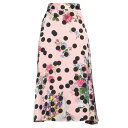 エムエスジイエム 【送料無料】 エムエスジイエム レディース スカート ボトムス Midi skirts Pink