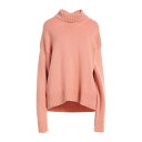 【送料無料】 ジル・サンダー レディース ニット&セーター アウター Turtlenecks Salmon pink